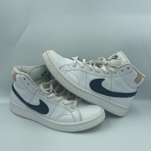 Men's Nike Court Royale 2 Mid “White/Black-White Onyx”CQ9179-100